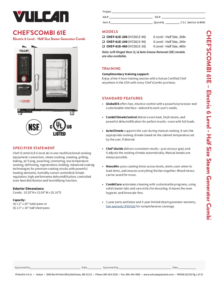 vulcan-chef-61especsheet.pdf