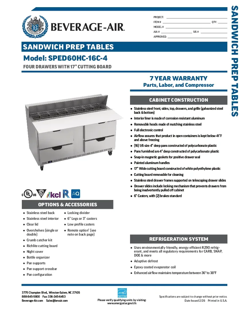 beverage-air-sped60hc-16c-4specsheet.pdf