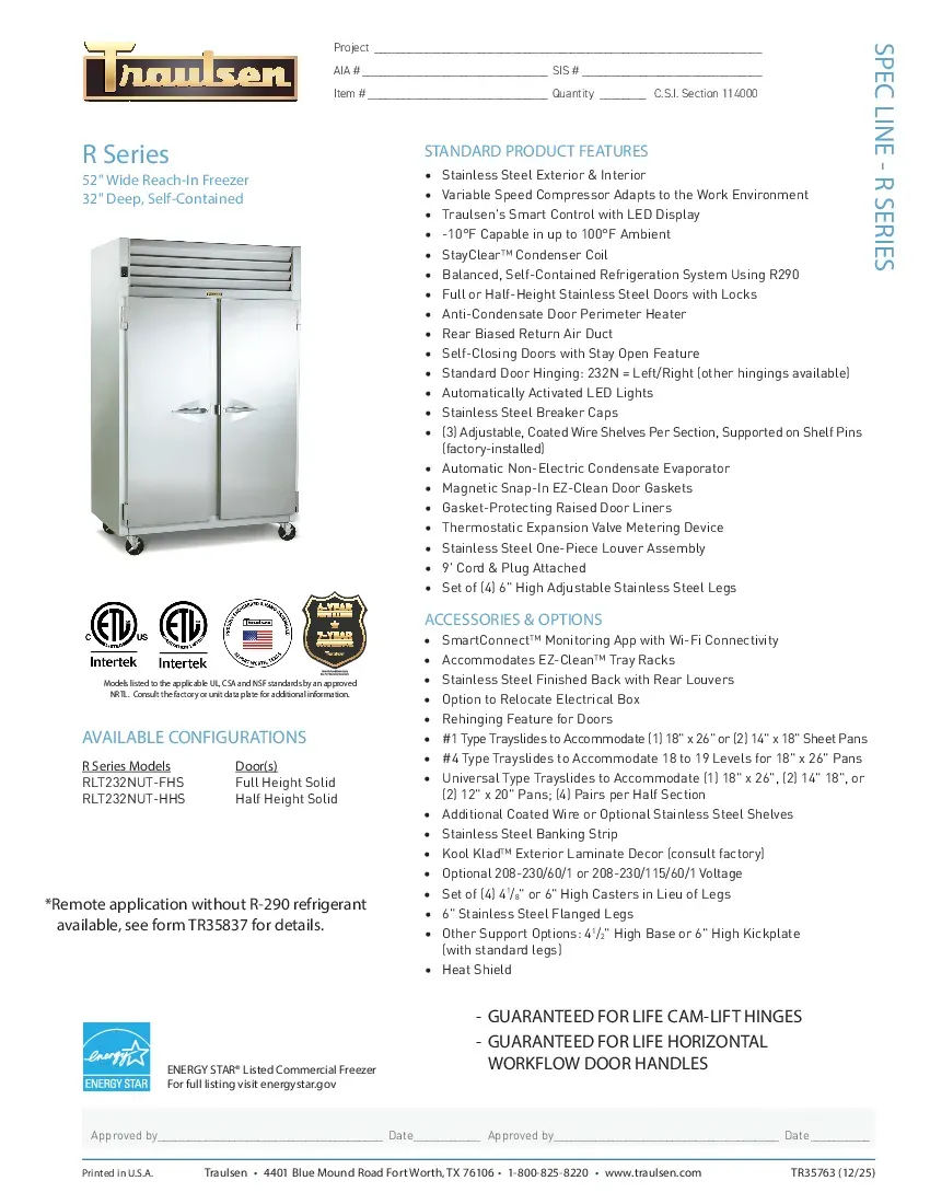 traulsen-rlt232n-hhsspecsheet.pdf