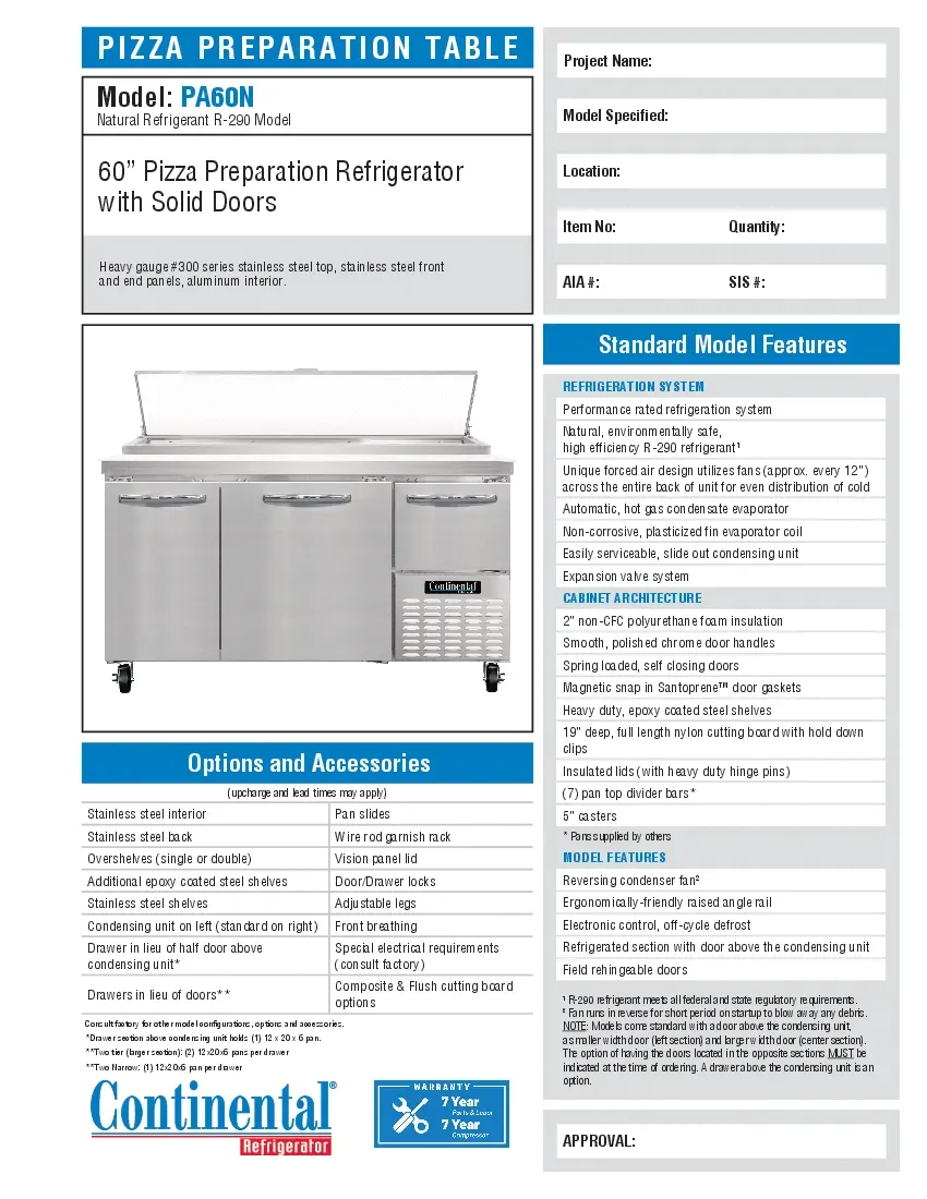 continental-refrigerator-pa60nspecsheet.pdf