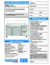 continental-refrigerator-pa60nspecsheet.pdf