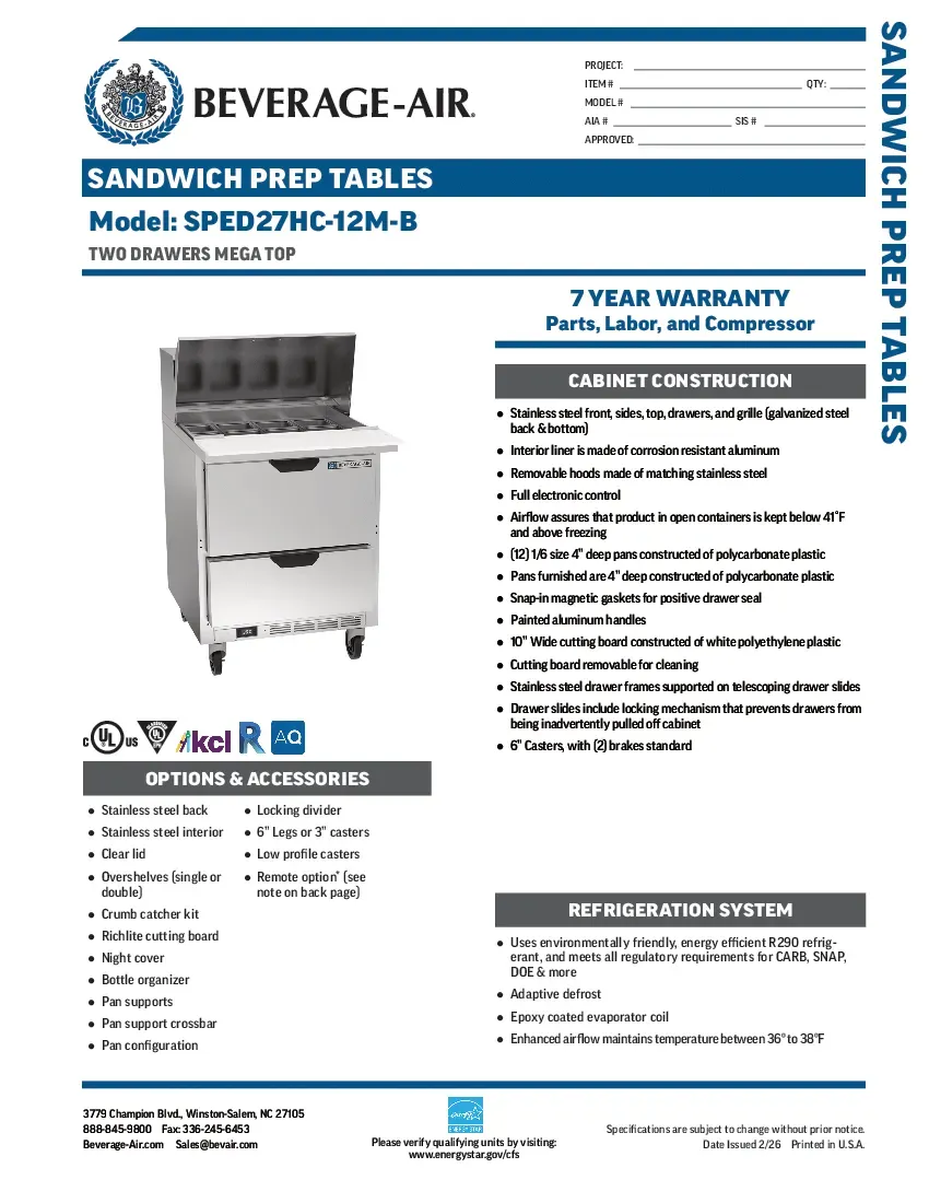 beverage-air-sped27hc-12m-bspecsheet.pdf