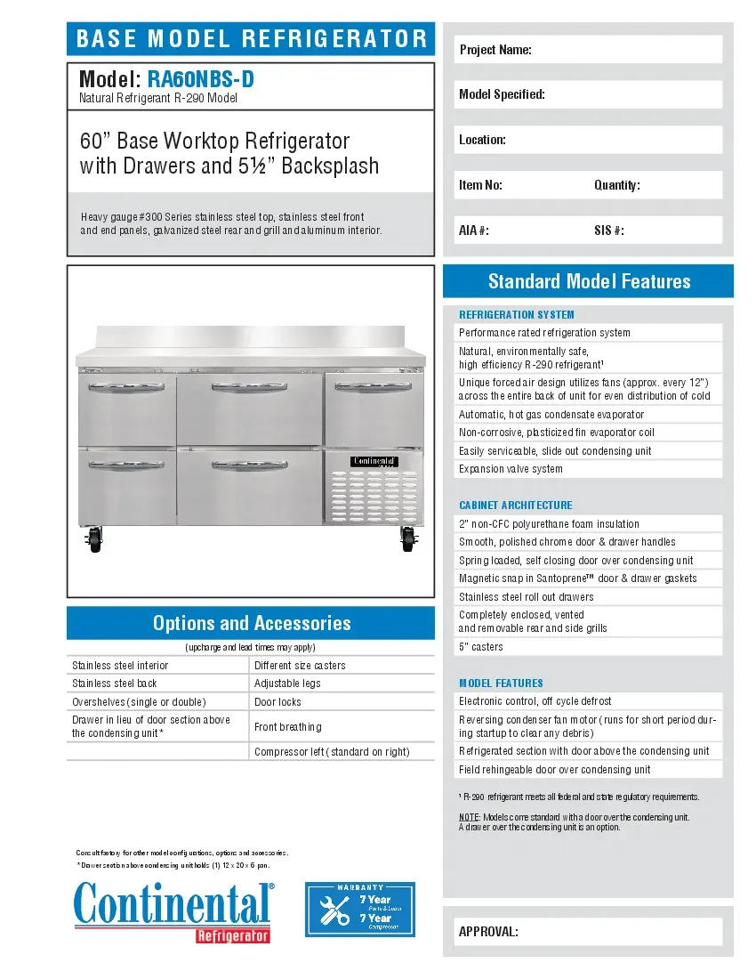 continental-refrigerator-ra60nbs-dspecsheet.pdf