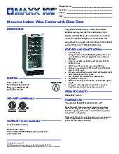 maxx-cold-mcwc28hcspecsheet.pdf