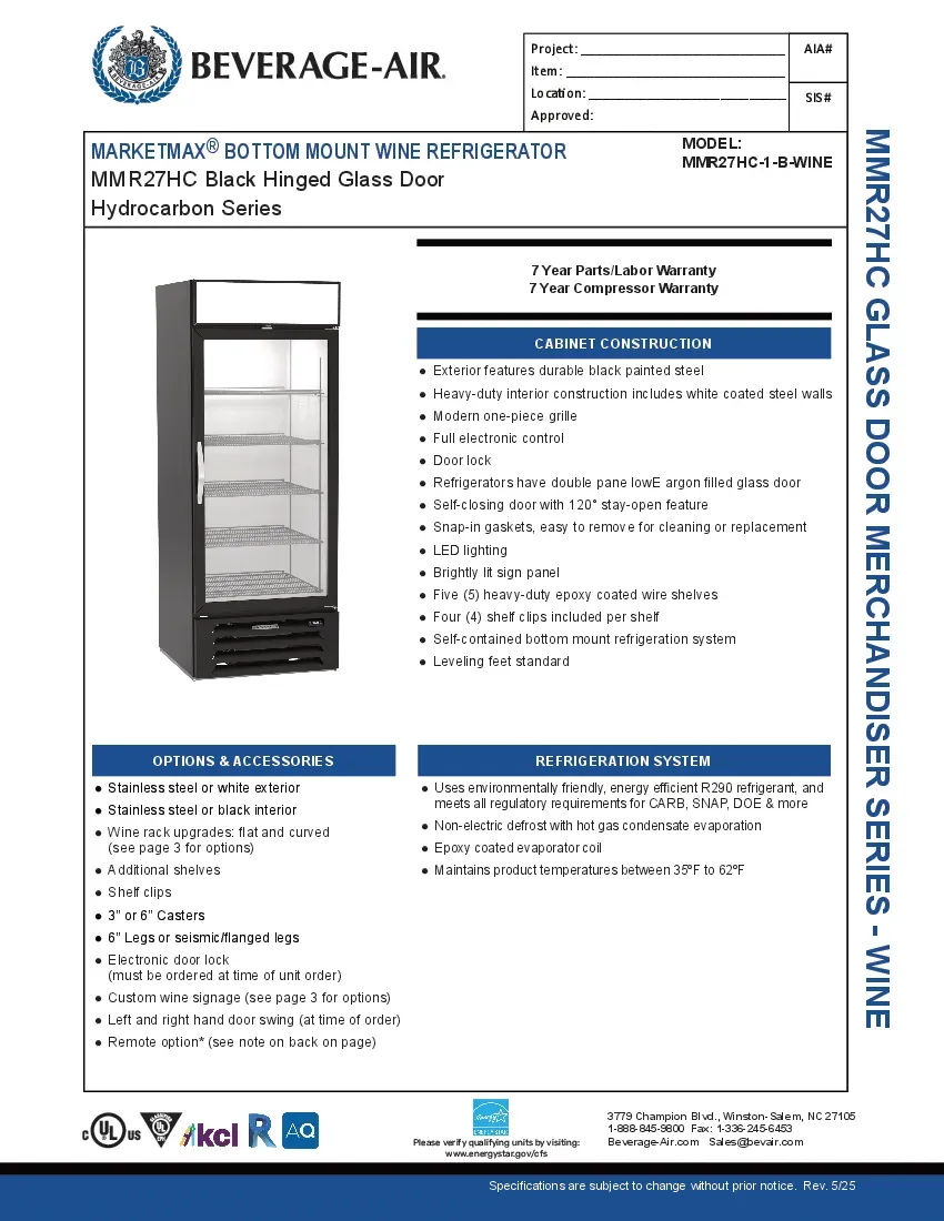 beverage-air-mmr27hc-1-b-winespecsheet.pdf