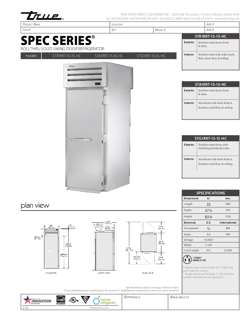 true-str1rrt-1s-1s-hcspecsheet.pdf