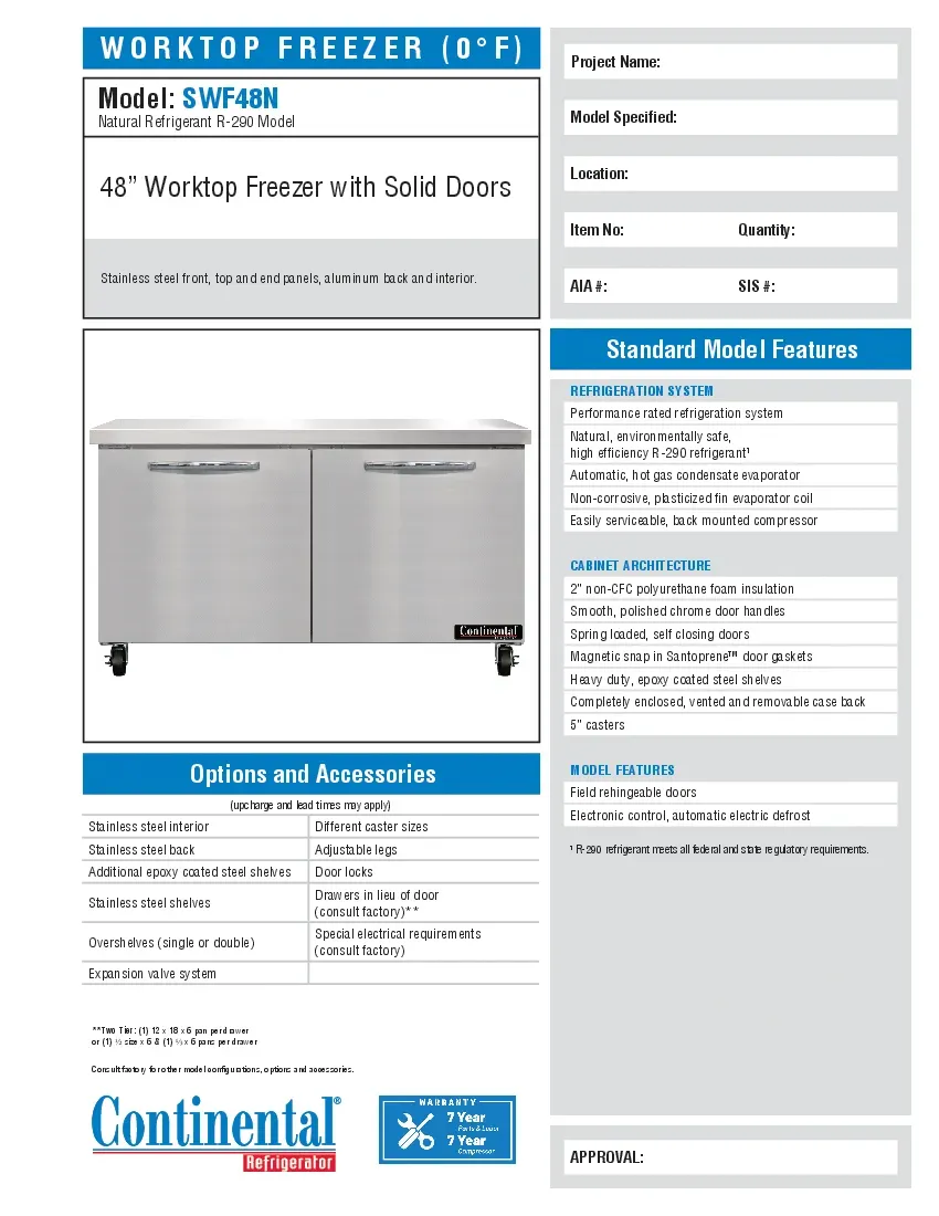 continental-refrigerator-swf48nspecsheet.pdf