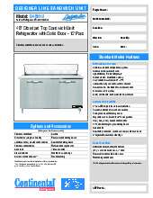 continental-refrigerator-d48n12specsheet.pdf