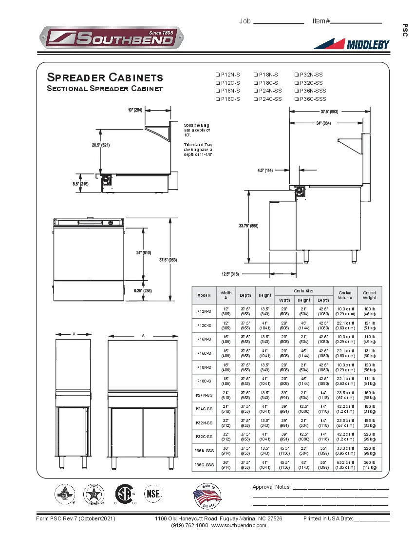 southbend-p12c-sspecsheet.pdf