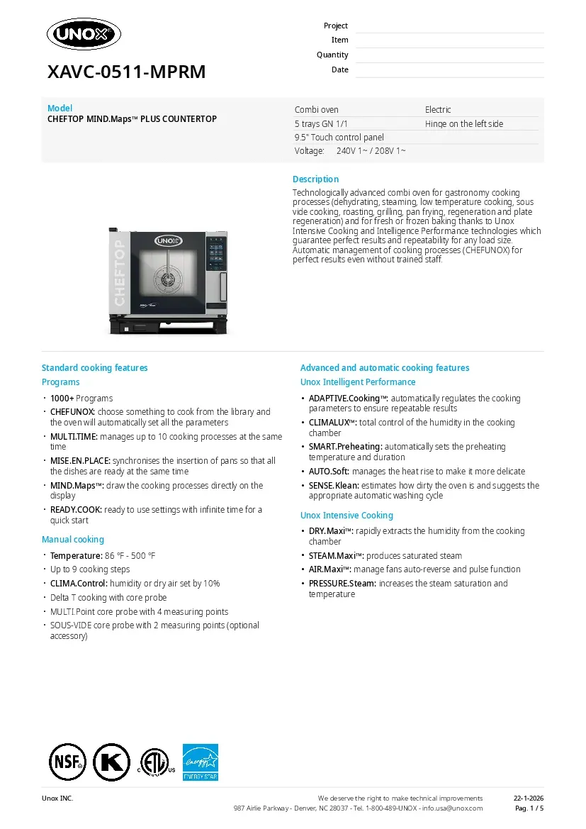 unox-xavc-0511-mprmspecsheet.pdf