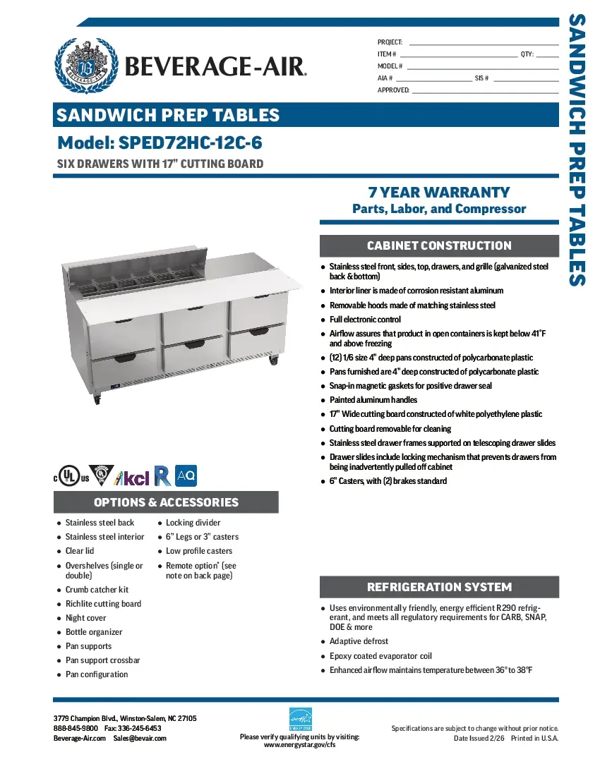 beverage-air-sped72hc-12c-6specsheet.pdf