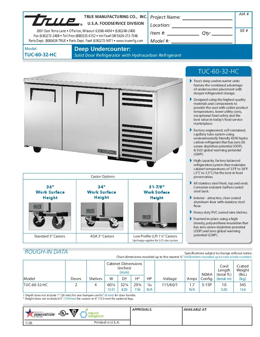 true-tuc-60-32-hcspecsheet.pdf