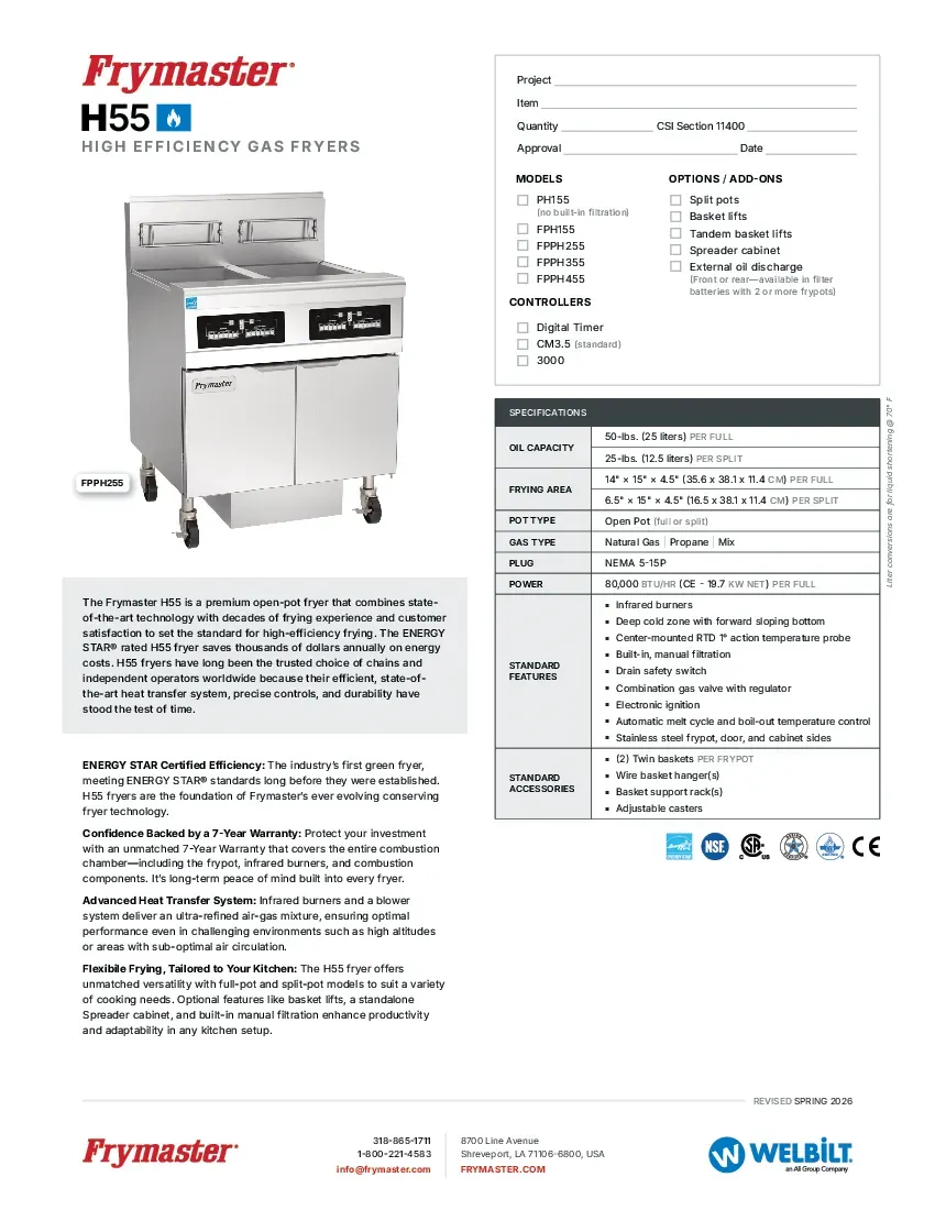 frymaster-fph155specsheet.pdf