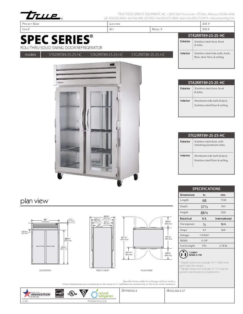true-stg2rrt89-2s-2s-hcspecsheet.pdf