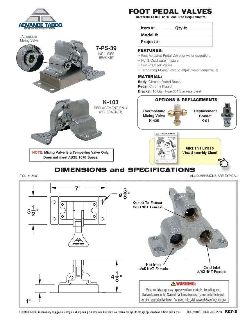 advance-tabco-k-103specsheet.pdf