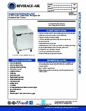 beverage-air-wtr27ahcspecsheet.pdf