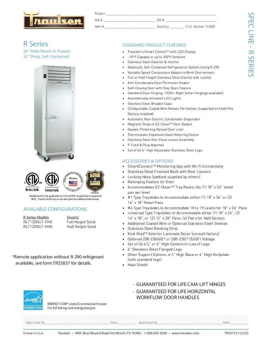 traulsen-rlt132n-fhsspecsheet.pdf