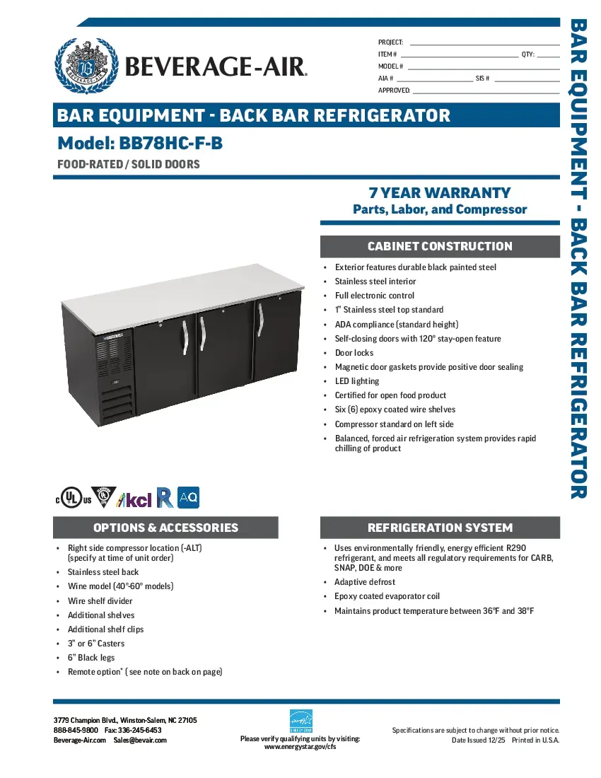 beverage-air-bb78hc-f-bspecsheet.pdf