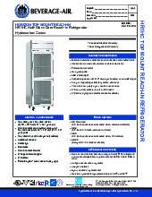 beverage-air-hr1hc-1hgspecsheet.pdf