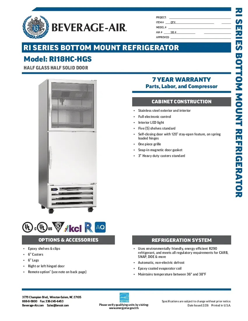 beverage-air-ri18hc-hgsspecsheet.pdf