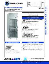 beverage-air-pf1hc-1bhgspecsheet.pdf