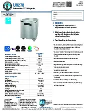 hoshizaki-ur27bspecsheet.pdf