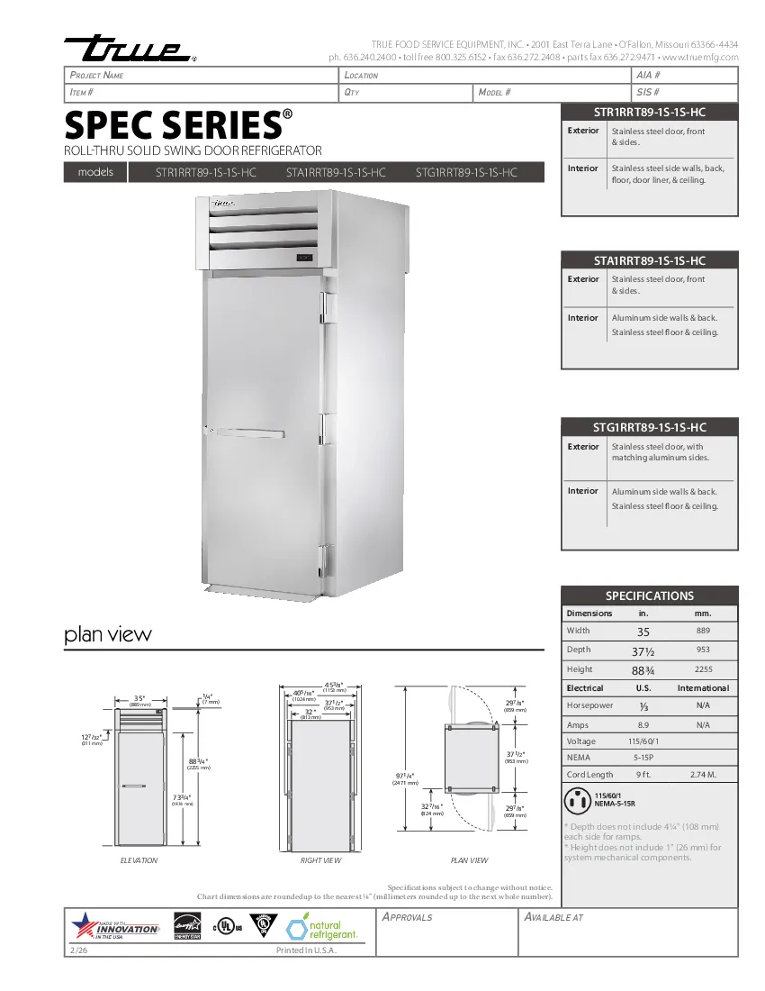 true-str1rrt89-1s-1s-hcspecsheet.pdf