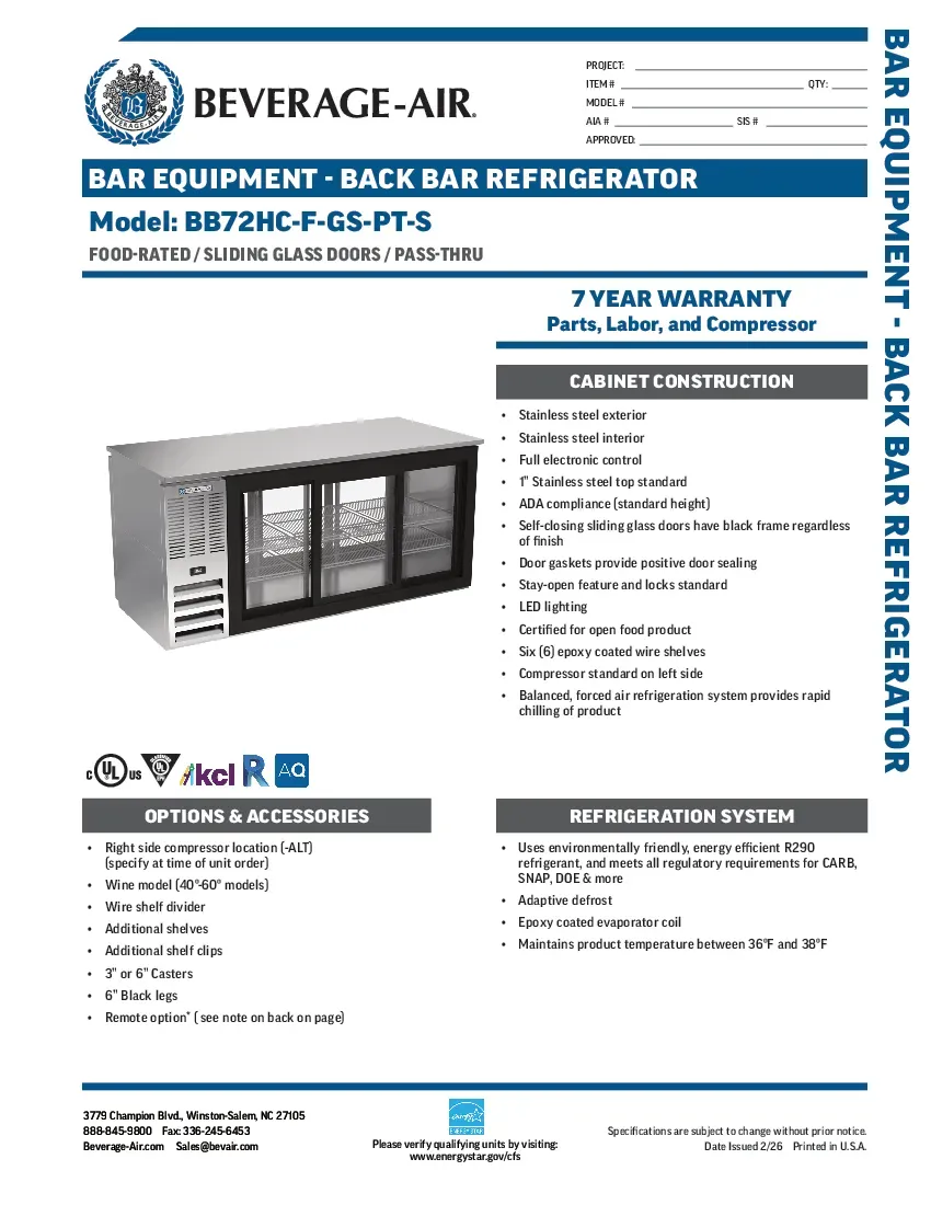 beverage-air-bb72hc-f-gs-pt-sspecsheet.pdf