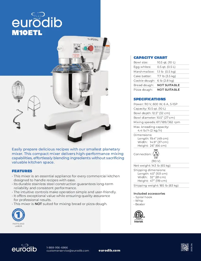 eurodib-m10etlspecsheet.pdf