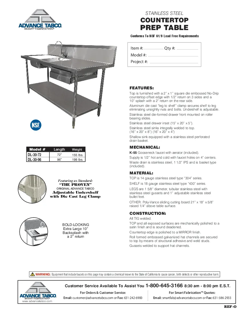 advance-tabco-dl-30-96specsheet.pdf