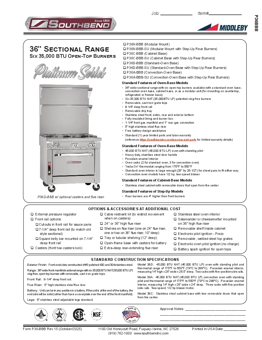 southbend-p36c-bbbspecsheet.pdf