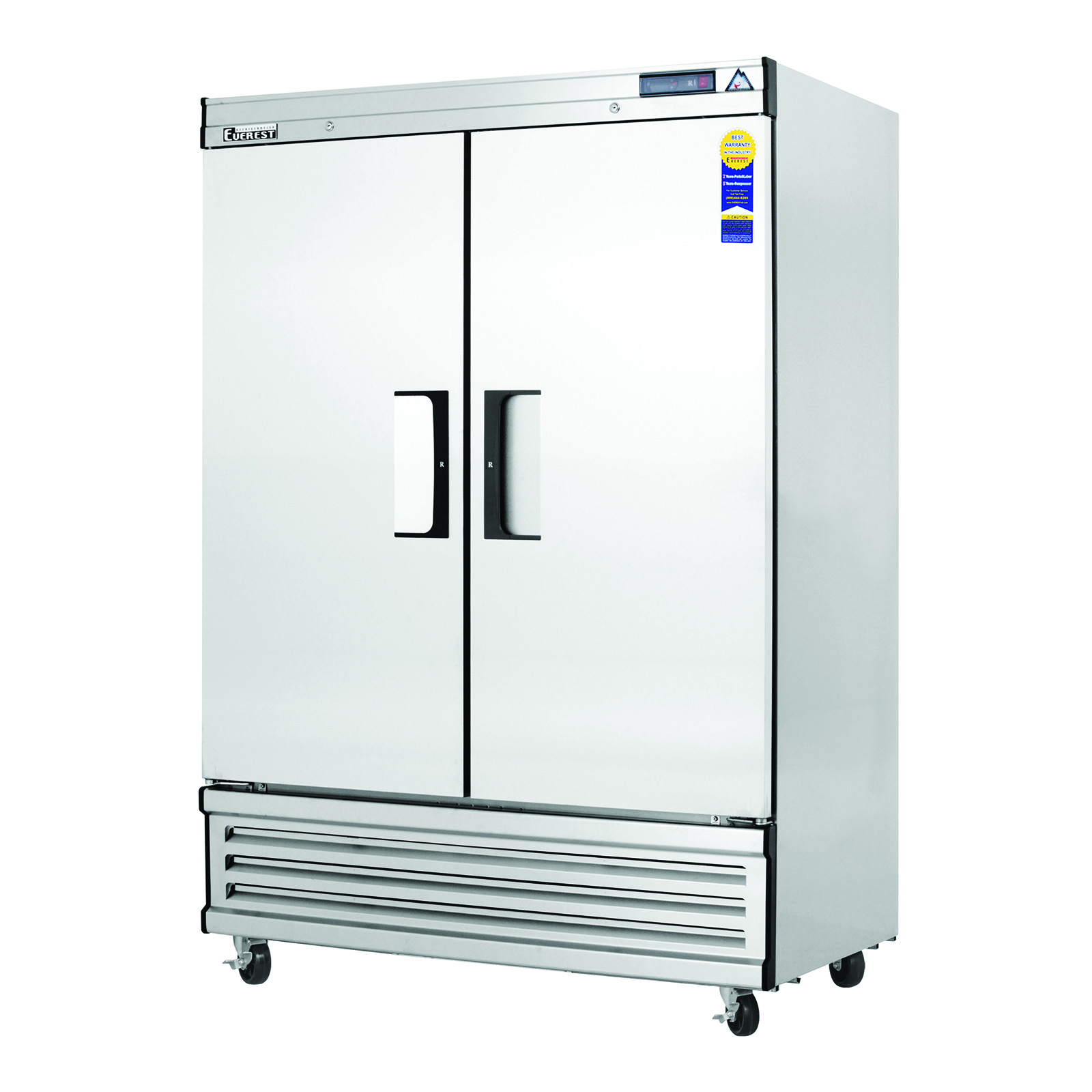 Everest Refrigeration EBSF2 49.63'' 42.96 cu. ft. 2 Section ReachIn