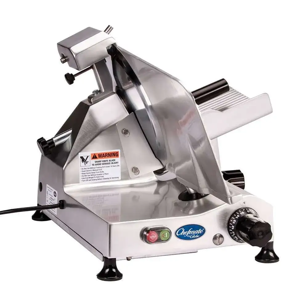 Globe C12 Food Slicer, Electric, Countertop with Gravity Feed , 1/3 HP