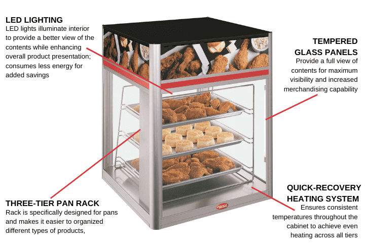 Hatco FSD-1X Flav-R-Savor holding and display cabinet 