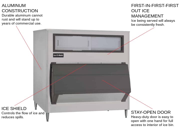 Ice-O-Matic B1325-60 Ice Bin