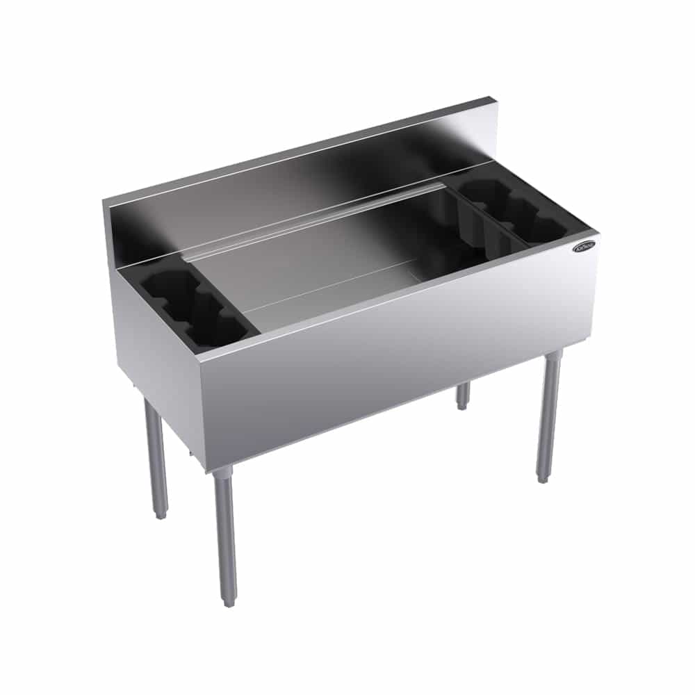 Krowne Metal KR1942 Royal Series Underbar Ice Bin/Cocktail Unit