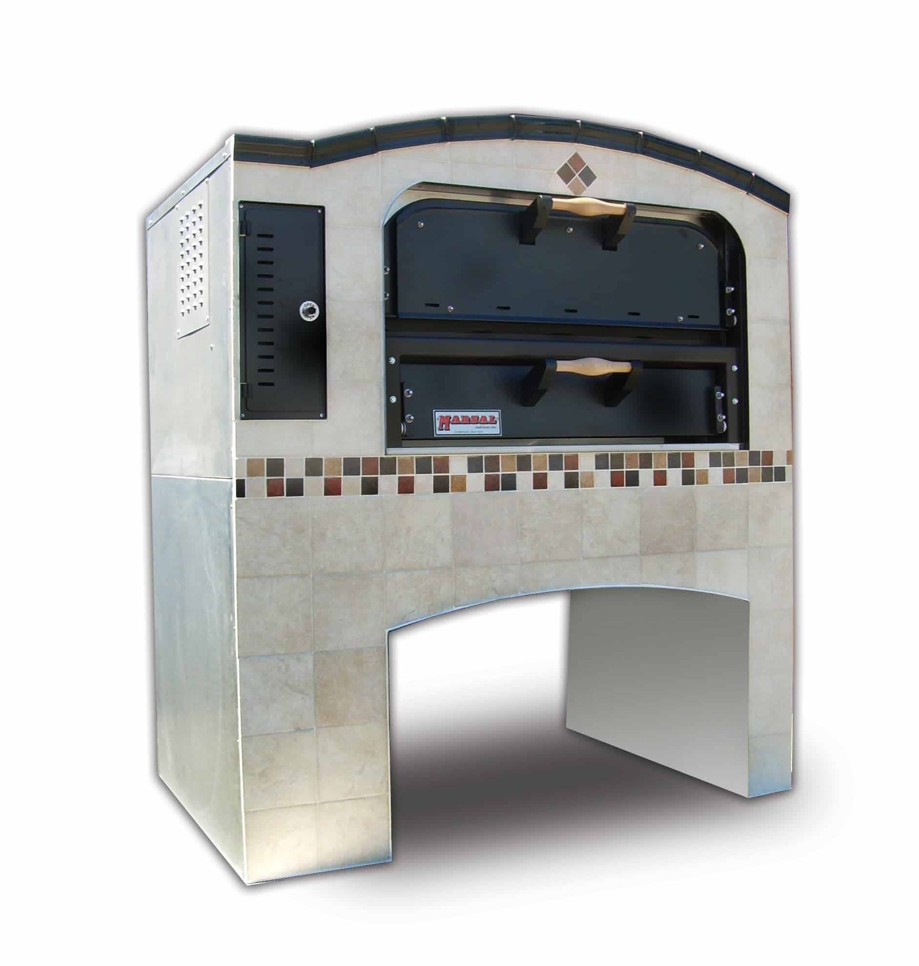 Marsal & Sons MB236 STACKED MB Slice Series Gas DeckType Pizza Bake Oven