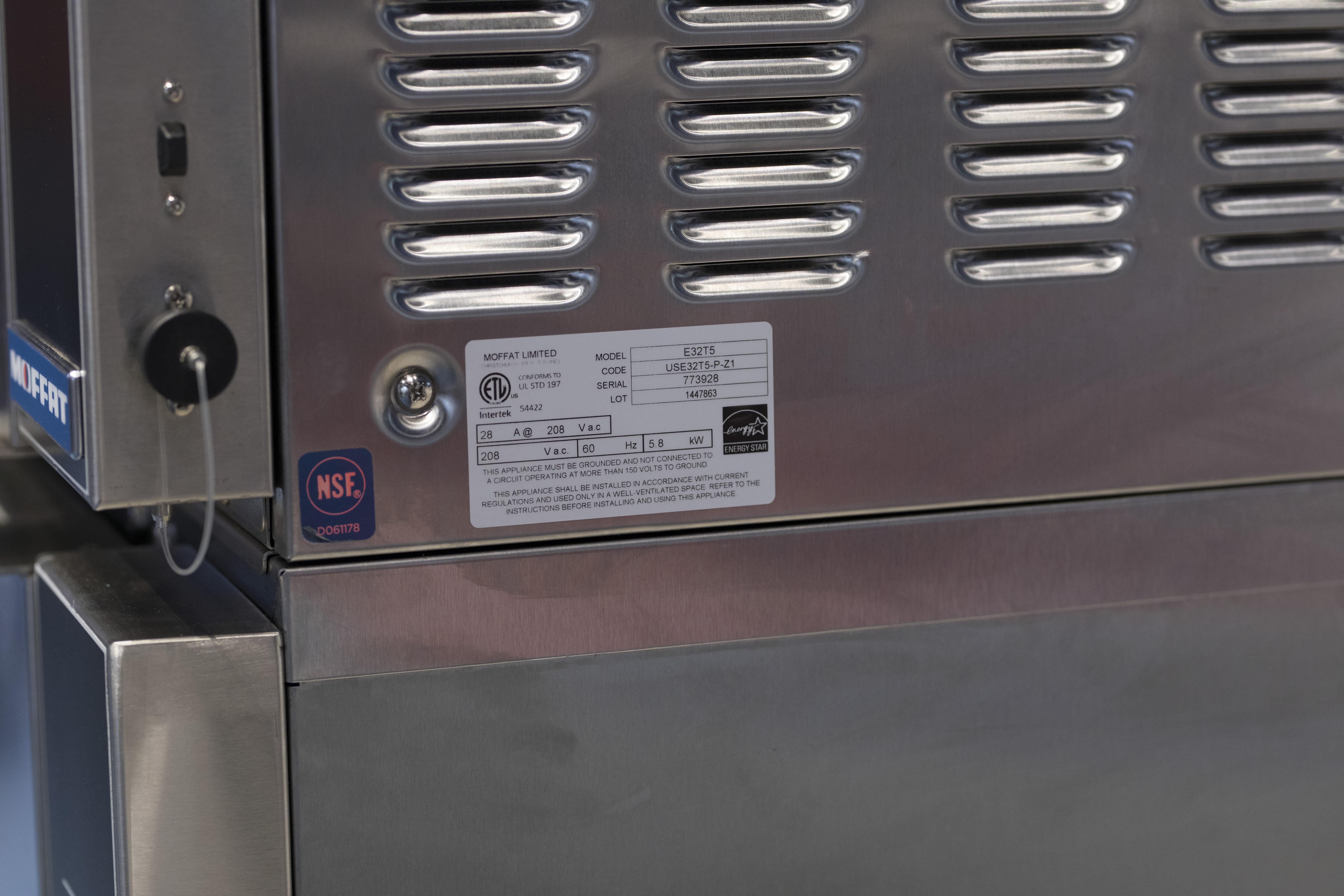 Moffat E32t5 Turbofan Convection Oven Ckitchen Com