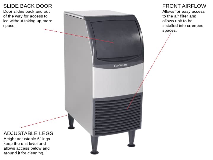 Scotsman 15 Ice Machine w/ Pump