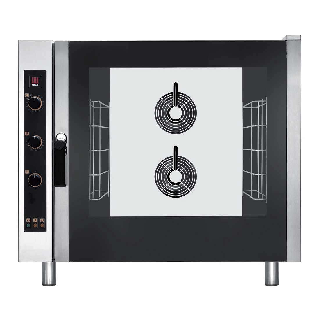Tecnoeka EKFA 664 UD Full Size Electric Combi Oven with Dials / Buttons