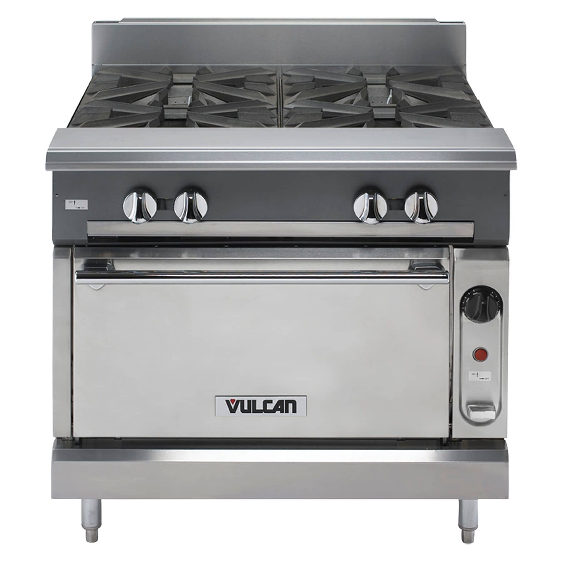 Vulcan V4B36S V Series Heavy Duty Range, 36" W with 4 Burners Burners
