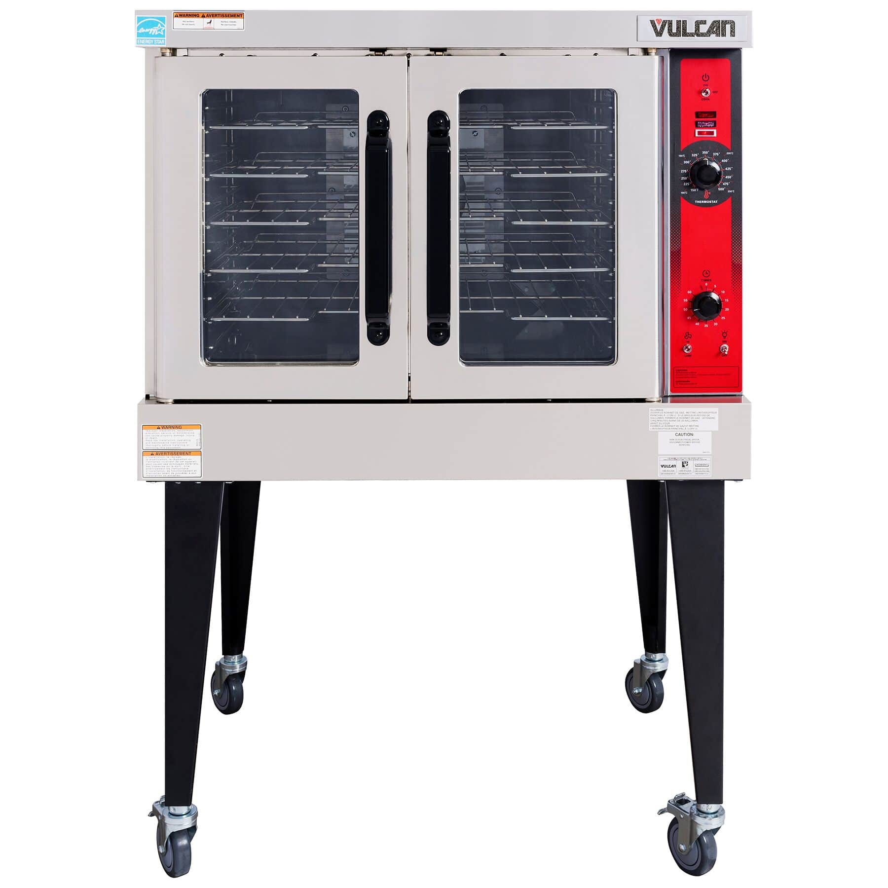Vulcan VC4GD Single Deck Half Size Gas Convection Oven