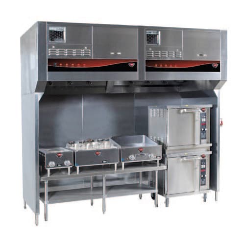 ventless equipment exhaust