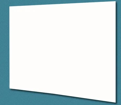Aarco Aarco 3WGBM3648Z ClearVision™ Magnetic Glass Markerboard