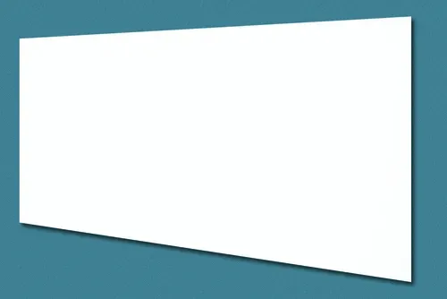 Aarco Aarco 6WGBM4872Z ClearVision™ Magnetic Glass Markerboard