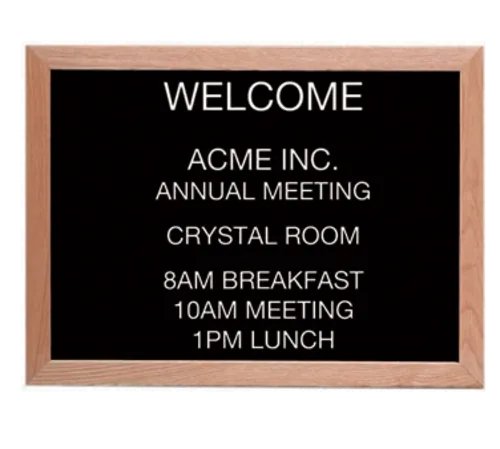 Aarco Aarco AOFD1824L Message Center Board