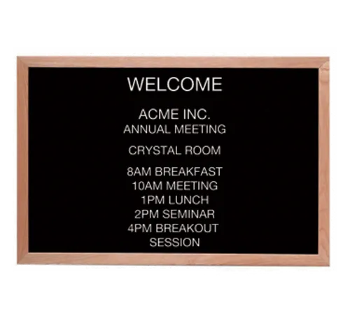 Aarco Aarco AOFD2436L Message Center Board