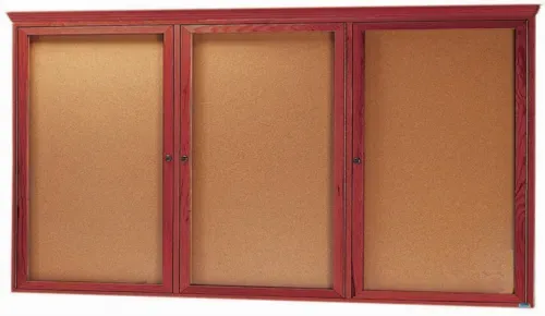 Aarco Aarco CBC3672-3R Red Oak Bulletin Board