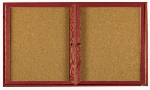 Aarco Aarco CBC3672R Red Oak Bulletin Board