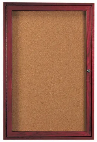 Aarco Aarco CBC4836R Red Oak Bulletin Board